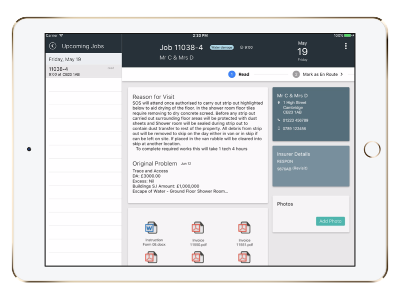 Leak detection mobile screenshots Leak detection mobile screenshots